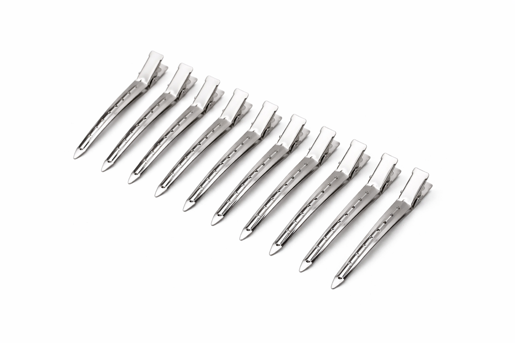 Pinces de Coiffure Métal – Clips de Section pour Cheveux