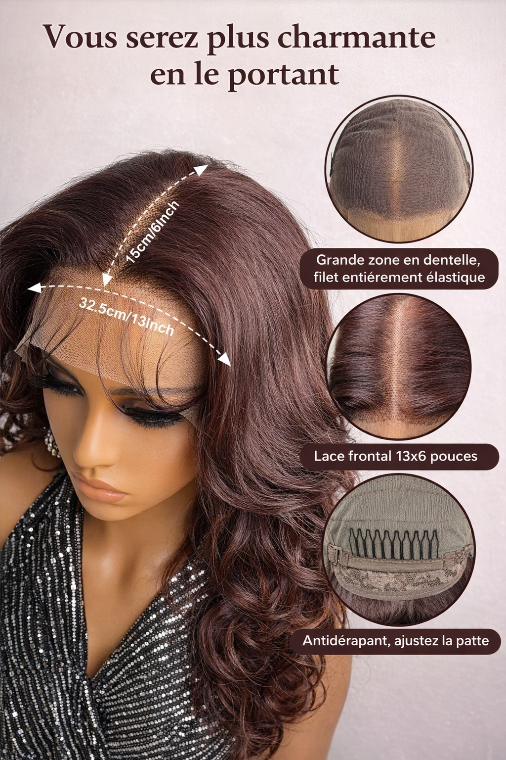 Bouncy Latish Queen wig