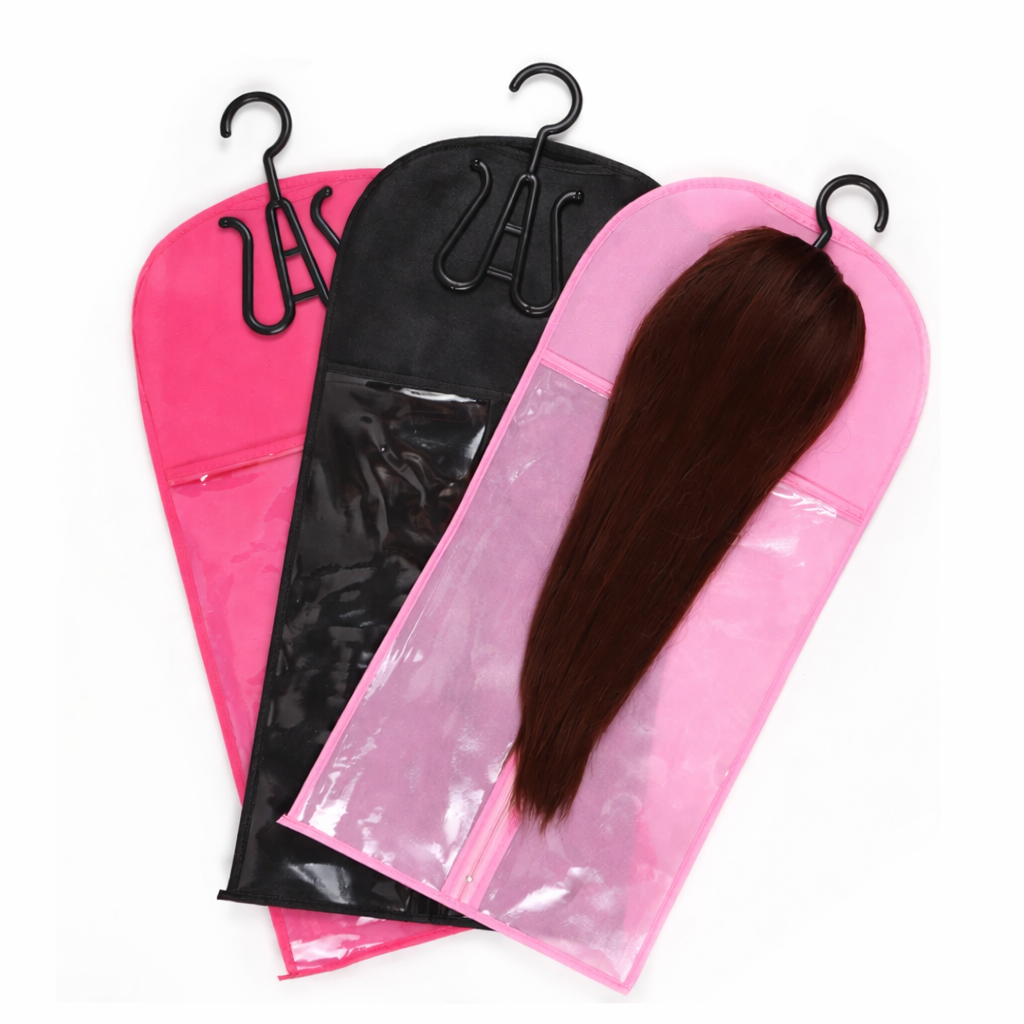 Sac de Rangement pour Perruque avec Cintre – Protection et Organisation