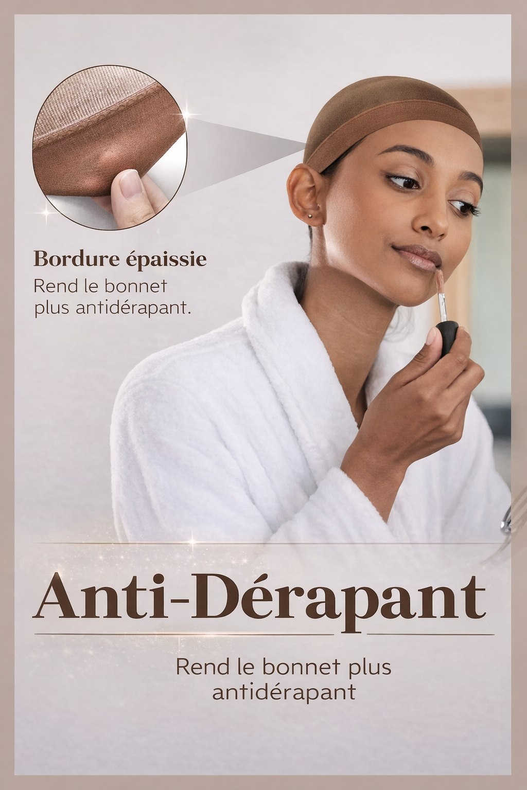 Bonnet pour Perruque – Confort Invisible