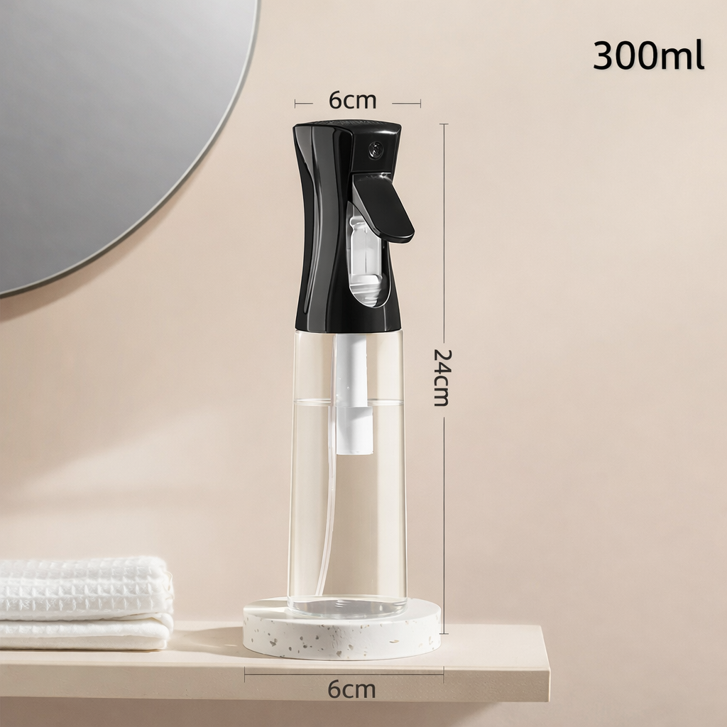 Flacon Spray Continu – Brume Fine pour Cheveux